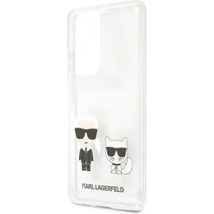Buy Karl Lagerfeld KLHCS21LCKTR Samsung Galaxy S21 Ultra hardcase Transparent Karl & Choupette - KLD478CL - {ean13} - Home Screen Store Europe
