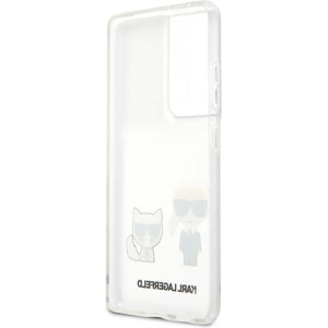 Buy Karl Lagerfeld KLHCS21LCKTR Samsung Galaxy S21 Ultra hardcase Transparent Karl & Choupette - KLD478CL - {ean13} - Home Screen Store Europe