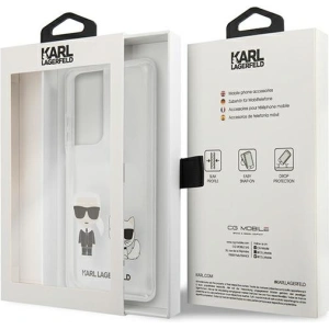 Buy Karl Lagerfeld KLHCS21LCKTR Samsung Galaxy S21 Ultra hardcase Transparent Karl & Choupette - KLD478CL - {ean13} - Home Screen Store Europe