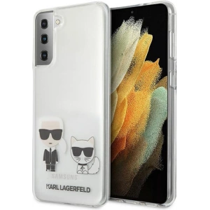 Kup Etui Karl Lagerfeld KLHCS21MCKTR Samsung Galaxy S21+ Plus hardcase Transparent Karl & Choupette - KLD479CL - {ean13} - Sklep Home Screen