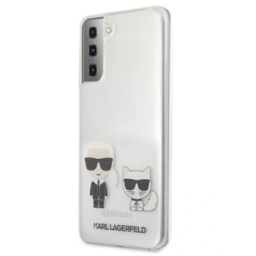 Buy Karl Lagerfeld KLHCS21MCKTR Samsung Galaxy S21+ Plus hardcase Transparent Karl & Choupette - KLD479CL - {ean13} - Home Screen Store Europe