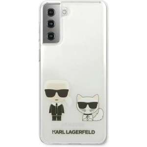 Kup Etui Karl Lagerfeld KLHCS21MCKTR Samsung Galaxy S21+ Plus hardcase Transparent Karl & Choupette - KLD479CL - {ean13} - Sklep Home Screen
