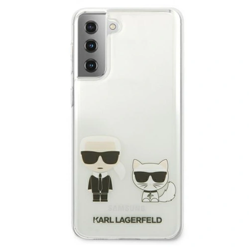 Buy Karl Lagerfeld KLHCS21MCKTR Samsung Galaxy S21+ Plus hardcase Transparent Karl & Choupette - KLD479CL - {ean13} - Home Screen Store Europe
