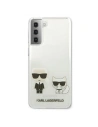 Buy Karl Lagerfeld KLHCS21MCKTR Samsung Galaxy S21+ Plus hardcase Transparent Karl & Choupette - KLD479CL - {ean13} - Home Screen Store Europe