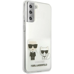 Kup Etui Karl Lagerfeld KLHCS21MCKTR Samsung Galaxy S21+ Plus hardcase Transparent Karl & Choupette - KLD479CL - {ean13} - Sklep Home Screen