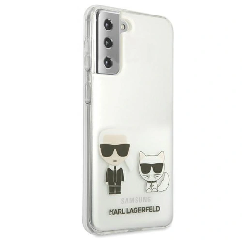 Buy Karl Lagerfeld KLHCS21MCKTR Samsung Galaxy S21+ Plus hardcase Transparent Karl & Choupette - KLD479CL - {ean13} - Home Screen Store Europe