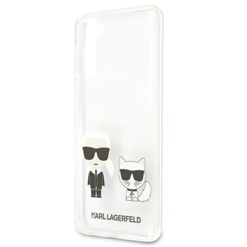Buy Karl Lagerfeld KLHCS21MCKTR Samsung Galaxy S21+ Plus hardcase Transparent Karl & Choupette - KLD479CL - {ean13} - Home Screen Store Europe