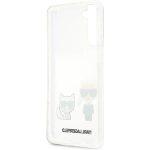 Kup Etui Karl Lagerfeld KLHCS21MCKTR Samsung Galaxy S21+ Plus hardcase Transparent Karl & Choupette - KLD479CL - {ean13} - Sklep Home Screen