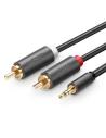 Kup Przewód UGREEN AV102 2x RCA (Cinch) jack 3.5 mm 5m (czarny) - UGR544BLK - {ean13} - Sklep Home Screen
