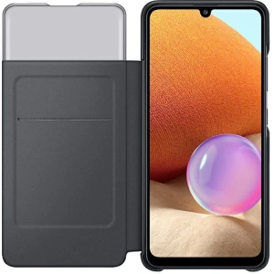 Kup Etui Samsung Galaxy A32 LTE EF-EA325PB negru/black S View Wallet Cover - SMG402BLK - {ean13} - Sklep Home Screen