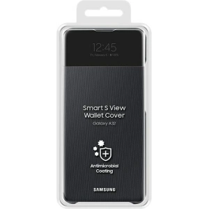Kup Etui Samsung Galaxy A32 LTE EF-EA325PB negru/black S View Wallet Cover - SMG402BLK - {ean13} - Sklep Home Screen