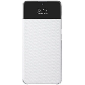 Kup Etui Samsung Galaxy A32 LTE EF-EA325PW alb/white S View Wallet Cover - SMG403WHT - {ean13} - Sklep Home Screen