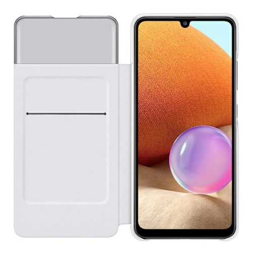 Kup Samsung Gehäuse Galaxy A32 LTE EF-EA325PW weiß/weiß S View Wallet Cover - SMG403WHT - {ean13} - Sklep Home Screen