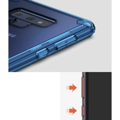 Kup Etui Ringke Fusion Samsung Galaxy Note 9 Aqua Kék - RGK734BLU - {ean13} - Sklep Home Screen