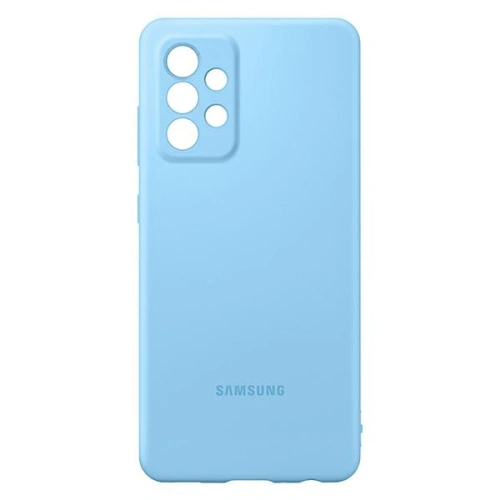 Kup Etui Samsung Galaxy A52/A52s EF-PA525TL albastru/blue Silicone Cover - SMG405BLU - {ean13} - Sklep Home Screen