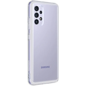 Kup Etui Samsung Galaxy A32 LTE EF-QA325TT Soft Clear Cover Transparent - SMG408CL - {ean13} - Sklep Home Screen