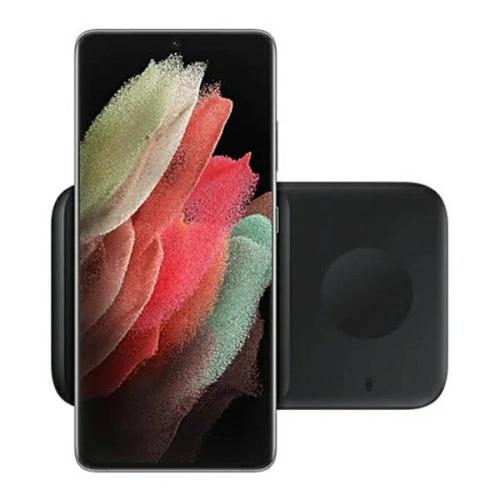 Buy Samsung Duo Wireless Charger EP-P4300BB black - SMG412BLK - {ean13} - Home Screen Store Europe
