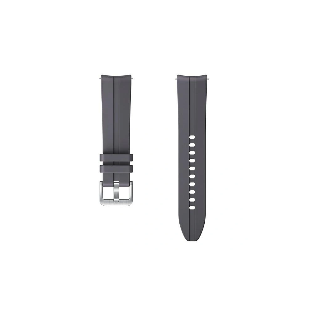 Pasek Samsung Galaxy Watch3/Active/Active2 20mm Ridge Sport ET-SFR85SJEGEU szary/gray