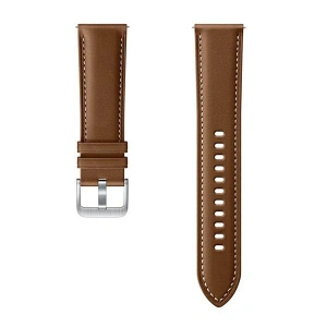 Kup Pasek Samsung Galaxy Watch 22mm ET-SLR84LAEGEU Stitch Leather barna/brown - SMG415BR - {ean13} - Sklep Home Screen