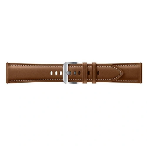 Kup Pasek Samsung Galaxy Watch 22mm ET-SLR84LAEGEU Stitch Leather hnědý/brown - SMG415BR - {ean13} - Sklep Home Screen