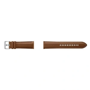 Kup Pasek Samsung Galaxy Watch 22mm ET-SLR84LAEGEU Stitch Leather hnědý/brown - SMG415BR - {ean13} - Sklep Home Screen