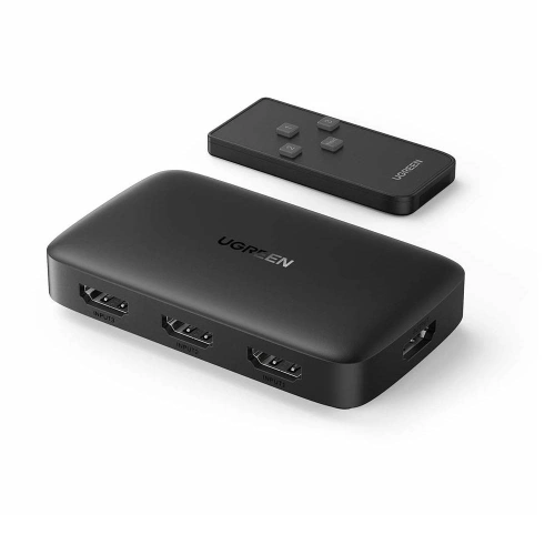 Kup Umschalter UGREEN CM332 3in1 HDMI 1.4K 30 Hz (schwarz) - UGR963BLK - {ean13} - Sklep Home Screen