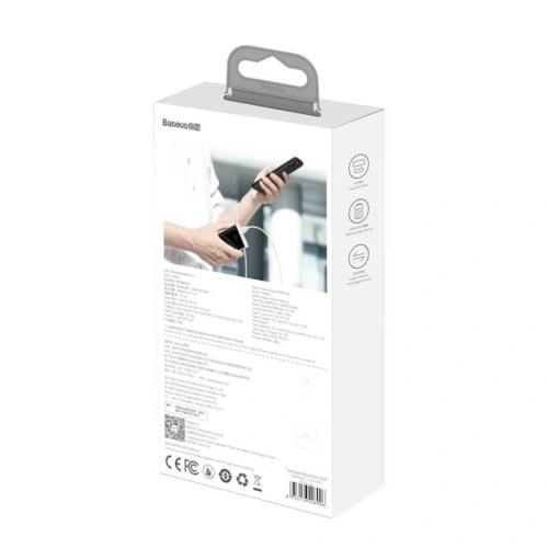 Kup Powerbank Baseus Super Mini, 10000mAh, USB + USB-C, SCP, QC 3.0, PD, 22.5W (bílý) - BSU2677WHT - {ean13} - Sklep Home Screen