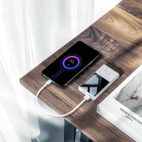Buy Powerbank Baseus Super Mini, 10000mAh, USB + USB-C, SCP, QC 3.0, PD, 22.5W (white) - BSU2677WHT - {ean13} - Home Screen Store Europe