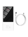 Powerbank Baseus Super Mini, 20000mAh, USB + USB-C, SCP, QC 3.0, PD, 22.5W (bílý)