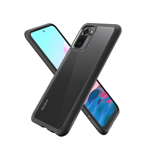 Kup Etui Spigen Ultra Hybrid Redmi Note 10/10S Matte Black - SPN1607BLK - {ean13} - Sklep Home Screen