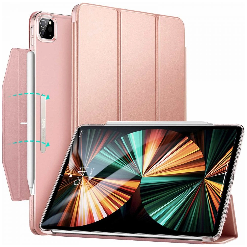 Etui ESR Ascend Trifold Apple iPad Pro 11 2020/2021 (2. i 3. generacji) Rose Gold
