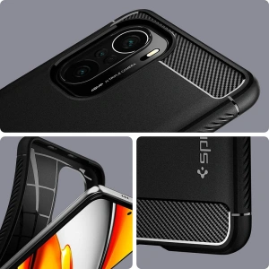Kup Etui Spigen Rugged Armor Xiaomi Mi 11i/POCO F3 Matte Black - SPN1609BLK - {ean13} - Sklep Home Screen