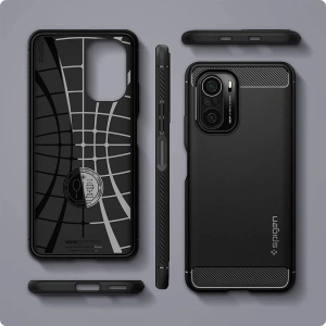 Kup Etui Spigen Rugged Armor Xiaomi Mi 11i/POCO F3 Matte Black - SPN1609BLK - {ean13} - Sklep Home Screen
