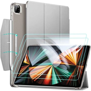 Kup Etui ESR Ascend Trifold Apple iPad Pro 12.9 2021 (5. generacji) Grey + Szkło hartowane - ESR311GRY - {ean13} - Sklep Home Screen