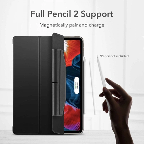 Kup Etui ESR Ascend Trifold Apple iPad Pro 12.9 2021 (5. generație) Gri + Sticlă temperată - ESR311GRY - {ean13} - Sklep Home Screen