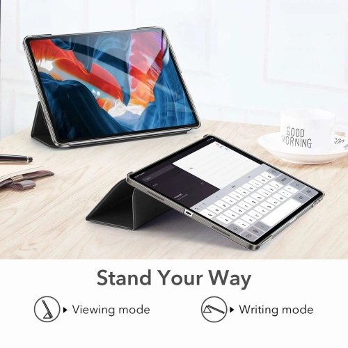 Kup Etui ESR Ascend Trifold Apple iPad Pro 12.9 2021 (5. generație) Gri + Sticlă temperată - ESR311GRY - {ean13} - Sklep Home Screen