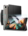Etui ESR Ascend Trifold Apple iPad Pro 12.9 2021 (5. generație) Negru + Sticlă temperată