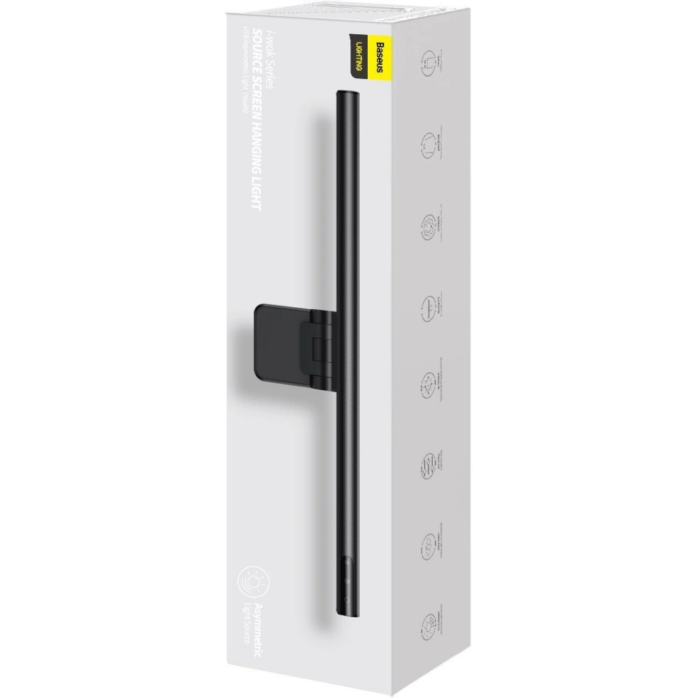 Lampa Baseus I-Wok na monitor (czarna)