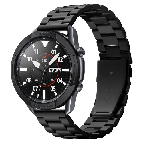 Kup Spigen Samsung Overlay-Chrono-Schild Galaxy Watch 3 45mm Schwarz - SPN1610BLK - {ean13} - Sklep Home Screen