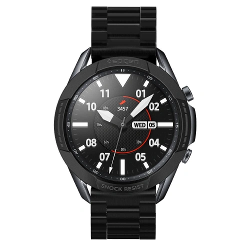 Kup Spigen Samsung Overlay-Chrono-Schild Galaxy Watch 3 45mm Schwarz - SPN1610BLK - {ean13} - Sklep Home Screen