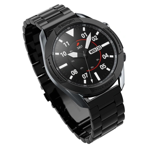 Kup Spigen Samsung Overlay-Chrono-Schild Galaxy Watch 3 45mm Schwarz - SPN1610BLK - {ean13} - Sklep Home Screen