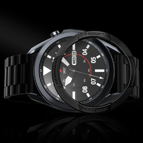 Kup Spigen Samsung Overlay-Chrono-Schild Galaxy Watch 3 45mm Schwarz - SPN1610BLK - {ean13} - Sklep Home Screen