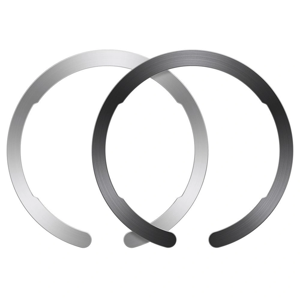 Magnetyczne pierścienie ESR Halolock MagSafe Universal Magnetic Ring Black & Silver