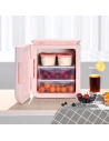 Kup Mini lednička Baseus Igloo s funkcí ohřevu, 6L, 230V (růžová) - BSU2680PNK - {ean13} - Sklep Home Screen
