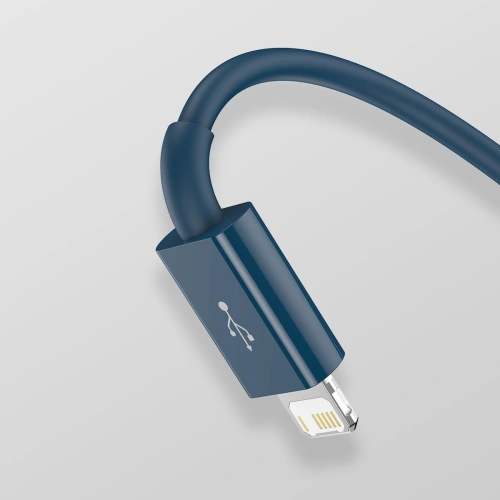 Kup Baseus 1.2m USB 3-in-1-Kabel Superior Series, USB zu micro USB / USB-C / Lightning, 3.5A, (blau) - BSU2681BLU - {ean13} - Sklep Home Screen