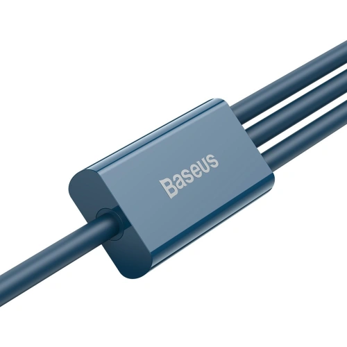Kup Baseus 1.2m USB 3-in-1-Kabel Superior Series, USB zu micro USB / USB-C / Lightning, 3.5A, (blau) - BSU2681BLU - {ean13} - Sklep Home Screen