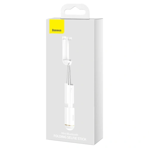 Buy Bluetooth selfie stick Baseus Ultra Mini (white) - BSU2682WHT - {ean13} - Home Screen Store Europe