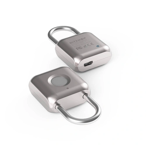 Buy Fingerprint Smart Padlock BlitzWolf BW-FL1 - BLZ363 - {ean13} - Home Screen Store Europe