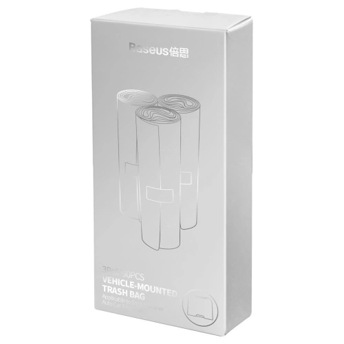 Kup Baseus Sac de gunoi montat pe vehicul (Aplicabil pentru curățarea inteligentă a mașinii, coș de gunoi auto) 3 Rola * 90PCS Negru - BSU2686BLK - {ean13} - Sklep Home Screen