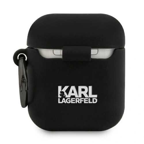 Kup Etui Karl Lagerfeld KLACA2SILRSGBK pentru Apple AirPods negru/silicon RSG - KLD482BLK - {ean13} - Sklep Home Screen